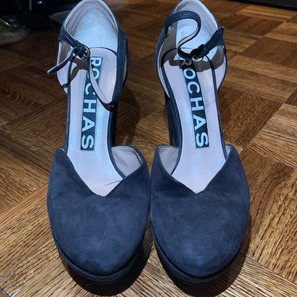 Black Rochas Platforms - Picture 2 of 4